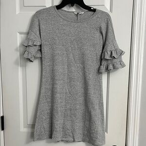Speechless Heather Gray Knit Dress